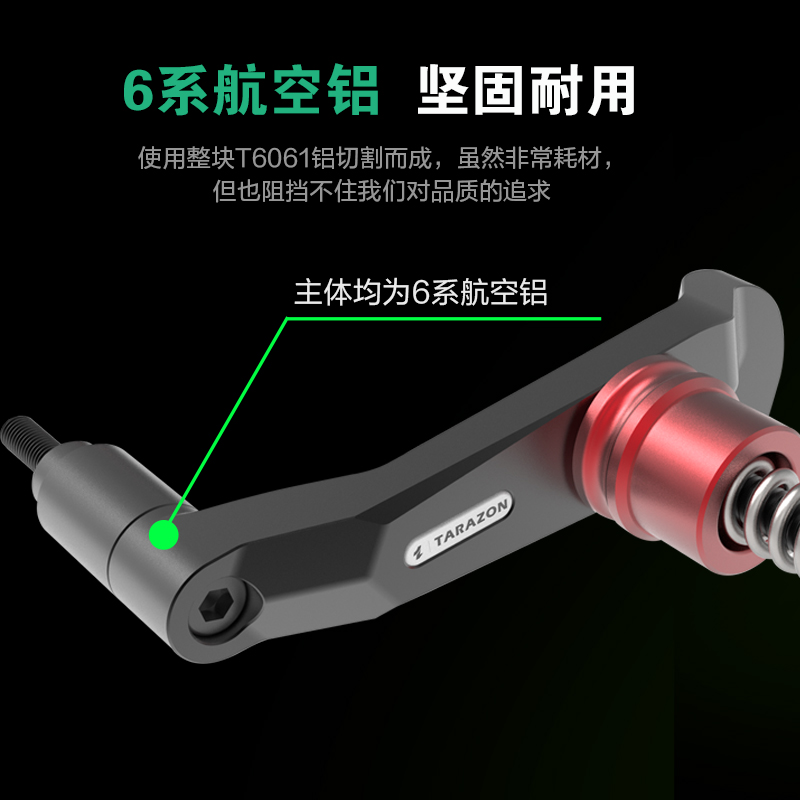 TARAZON泰锐森适配本田CBR650R防摔棒改装件车身保护球竞技保险杠