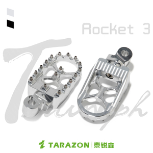 TARAZON泰锐森适配凯旋火箭3前脚蹬T100搁脚踏speedmaster改装件